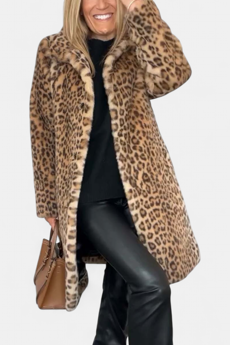 ROSA™ |  Leopard Winter Coat