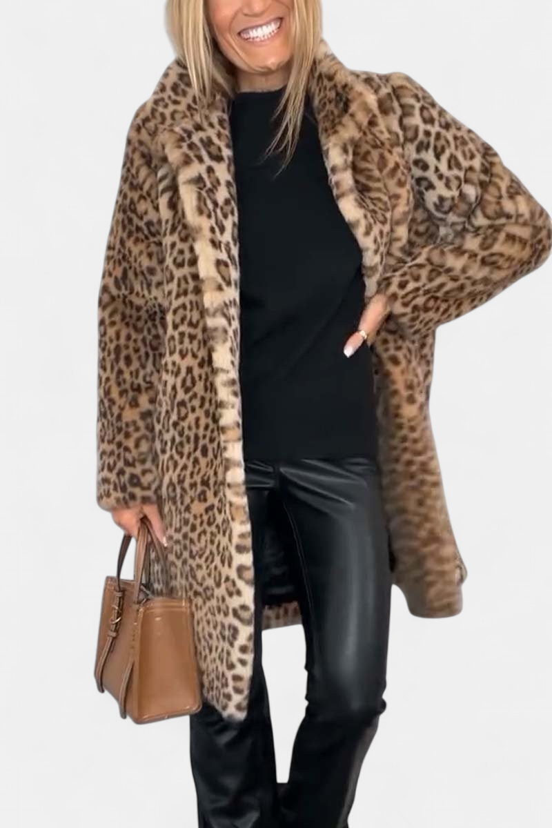ROSA™ |  Leopard Winter Coat