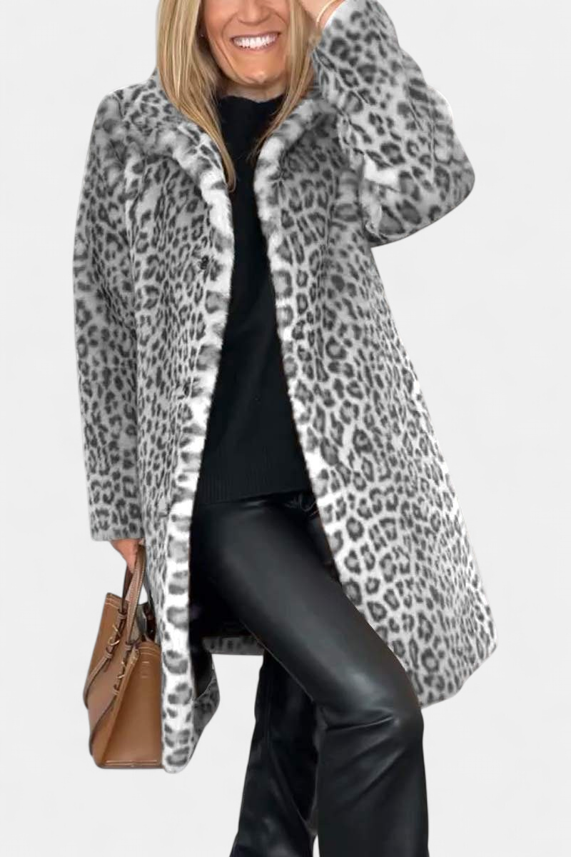 ROSA™ |  Leopard Winter Coat