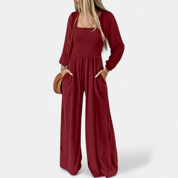HARLOW™ – Relaxed Wide Leg Overall Jumpsuit