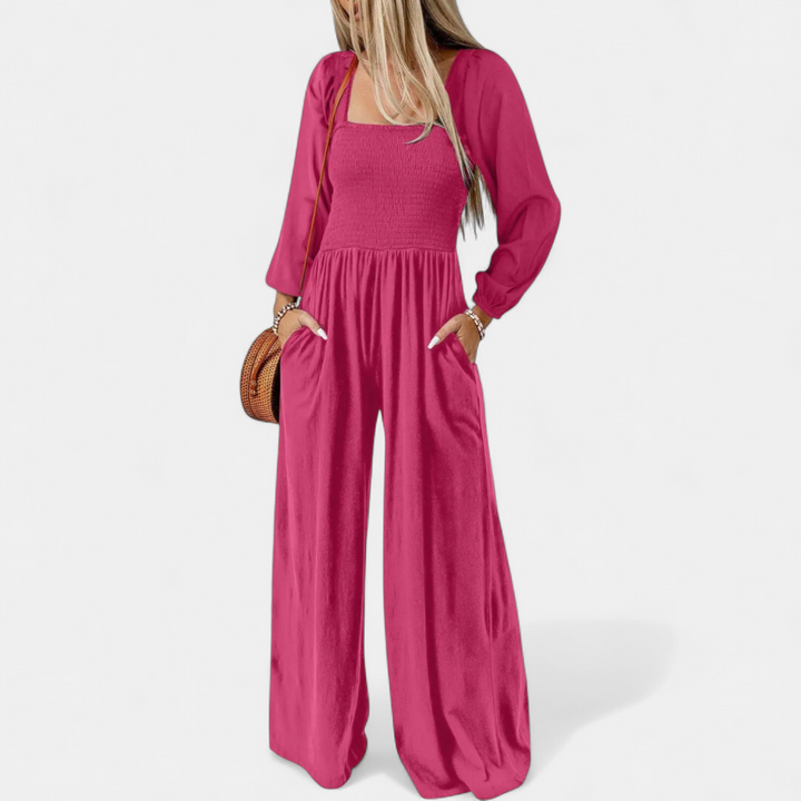 HARLOW™ – Relaxed Wide Leg Overall Jumpsuit