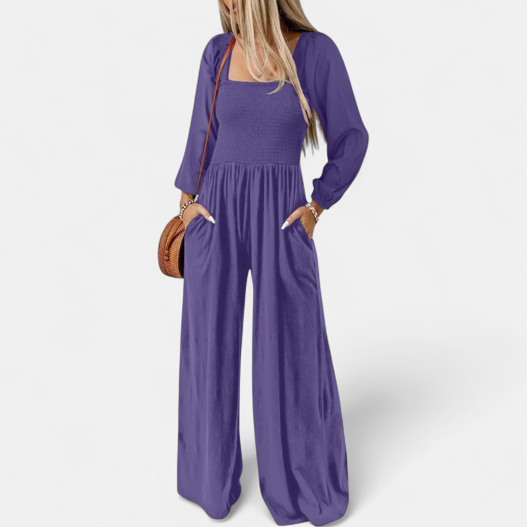 HARLOW™ – Relaxed Wide Leg Overall Jumpsuit