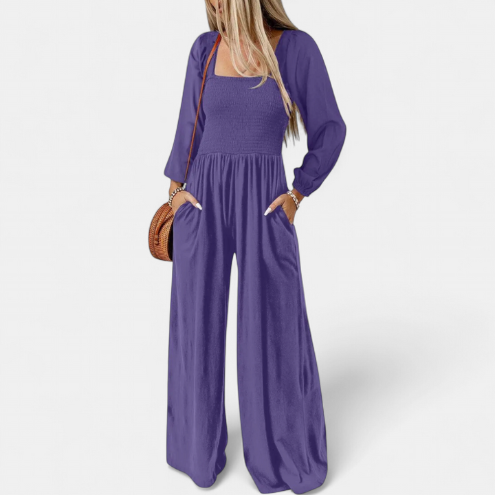 HARLOW™ – Relaxed Wide Leg Overall Jumpsuit