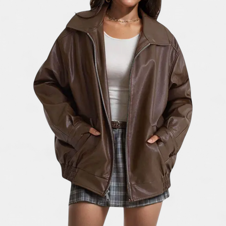 RYDER™ – Relaxed Moto PU Leather Jacket