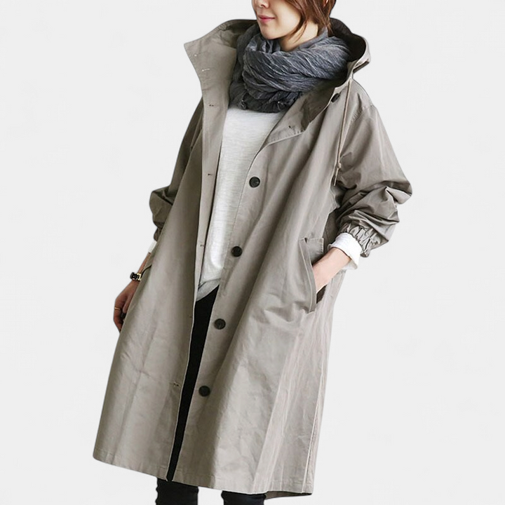 EVA™ | Tailored Fashion Trench Coat
