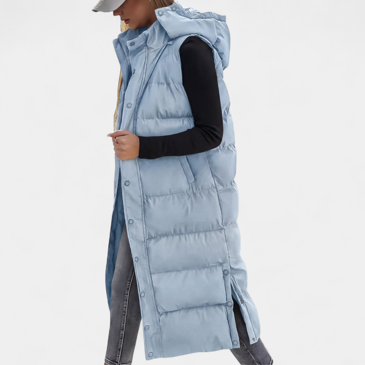 YVONNE™ – Cozy Hooded Puffer Vest