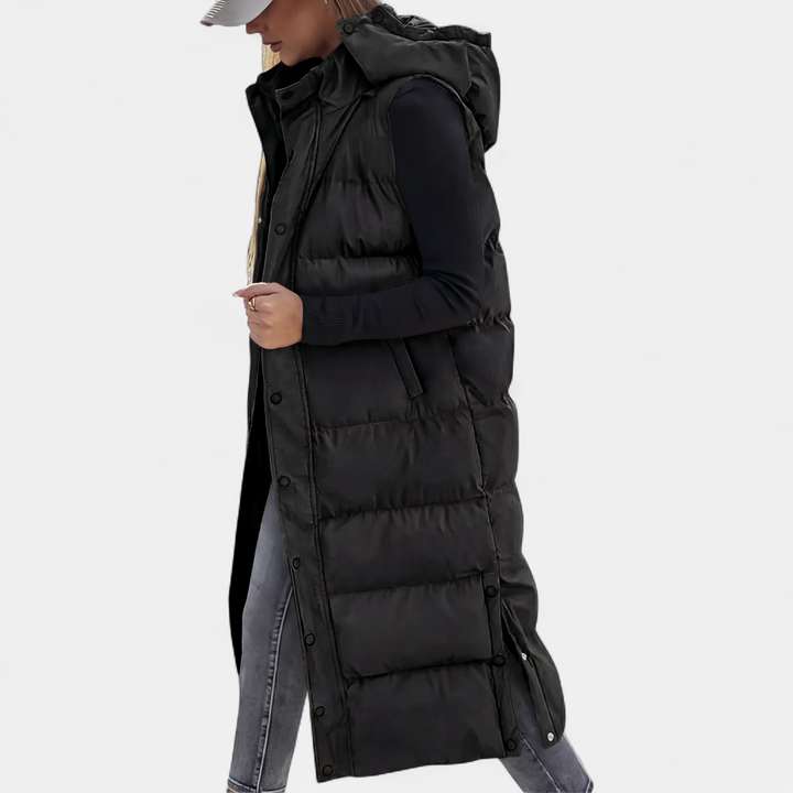 YVONNE™ – Cozy Hooded Puffer Vest