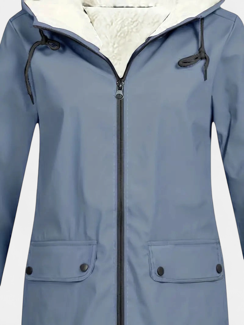 AMELIA™ | Soft Fleece Zip Hoodie