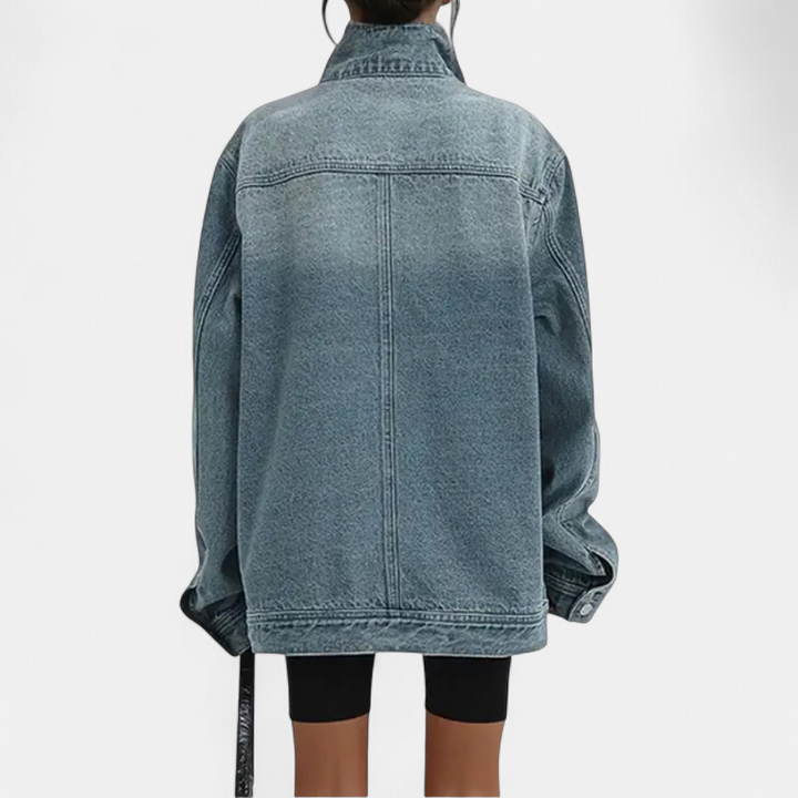 SARAH™ – Street Style Trendy Asymmetric Button Jacket