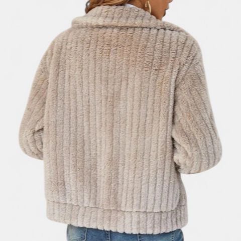 GENEVIEVE™ - Stylish Sherpa Jacket