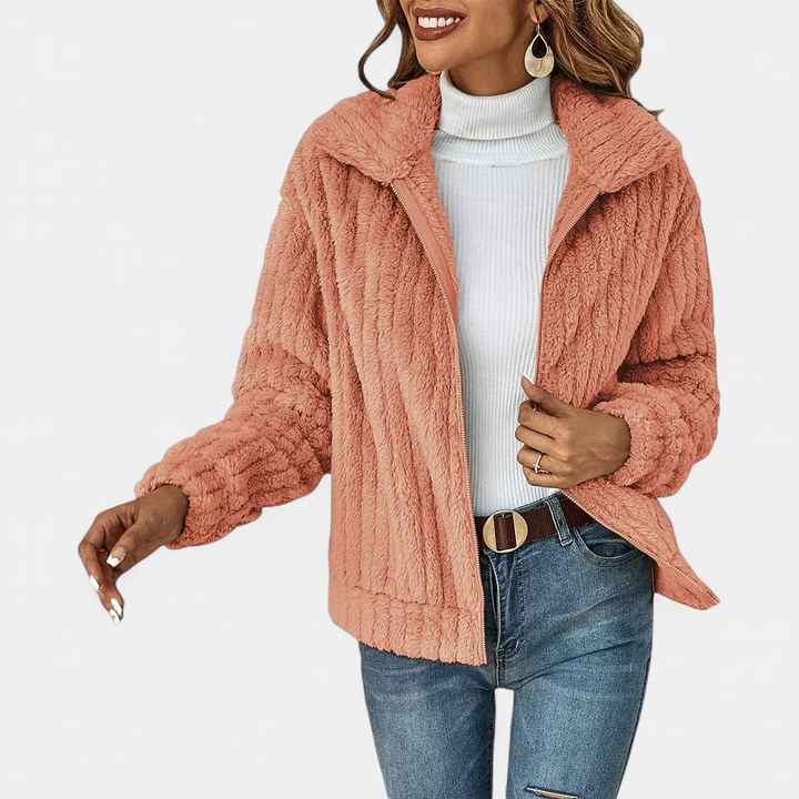 GENEVIEVE™ - Stylish Sherpa Jacket