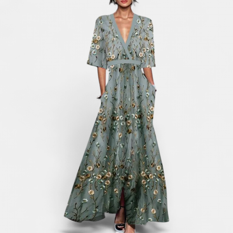 SOFIA™ | Elegant Loose Floral Dress
