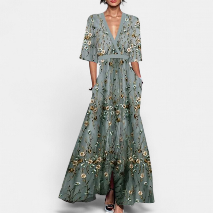 SOFIA™ | Elegant Loose Floral Dress